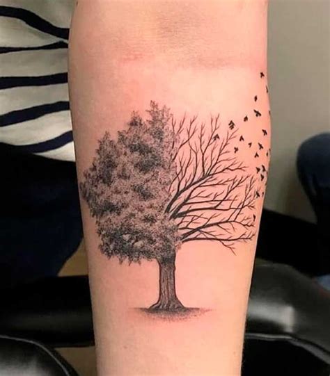 Tatuajes De árboles 🌳 Significado Y Mejores Diseños