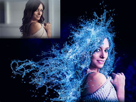 Popular Splash Effect Photoshop New Photo Headshot