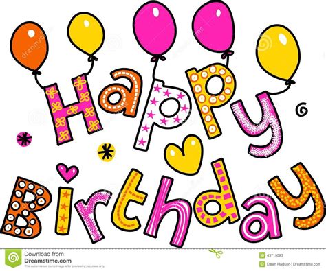 Happy Birthday Cartoon Clipart Free Download On Clipartmag
