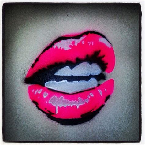 Street Art Urban Art Art Graffiti Urban Lips Urban Canvas Pinterest Mouths Lips And