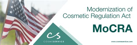 Cosmetics Regulation Act Mocra Cosmeservice