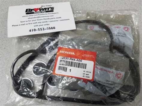 New Genuine Honda Valve Cover Gasket Set 12030 R44 A00 Ebay
