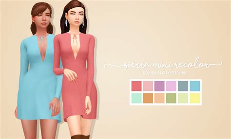 Sierra Mini Recolor• Mesh By Citrontarti Fell In Love With This Dress