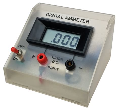 Digital Ammeter 0a To 1999a