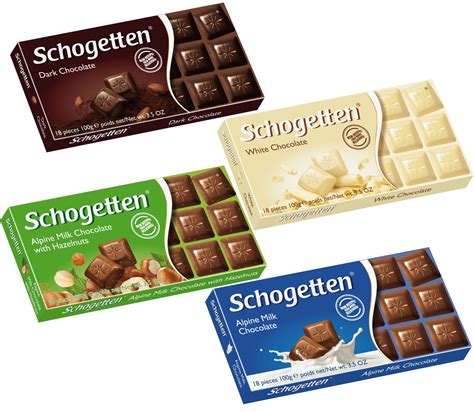 Buy Schogetten German Chocolate Variety Pack 100g Bundle Of 4 Dark