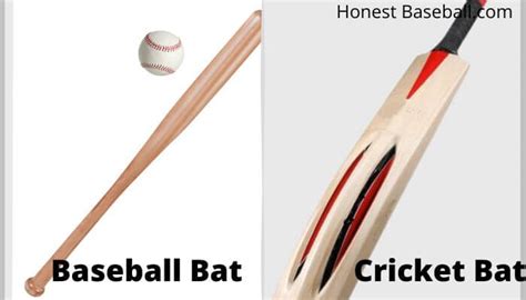 Cricket Vs Baseball Bat And Ball Games Comparison Difference