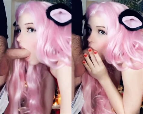 Belle Delphine First Blowjob On Camera