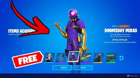 How To Get Doomsday Midas Cyclo Style In Fortnite Free Doomsday