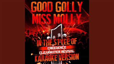 Good Golly Miss Molly In The Style Of Creedence Clearwater Revival