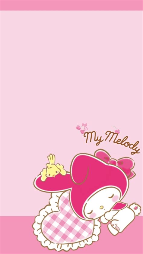 My Melody iPhone Wallpapers (20+ images) - WallpaperBoat