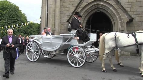 Irish Wedding Carriages Youtube