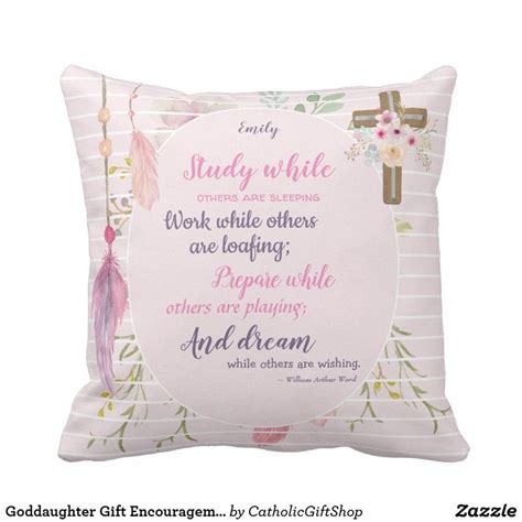 Check spelling or type a new query. Goddaughter Gift Encouragement Words Personalized Throw ...