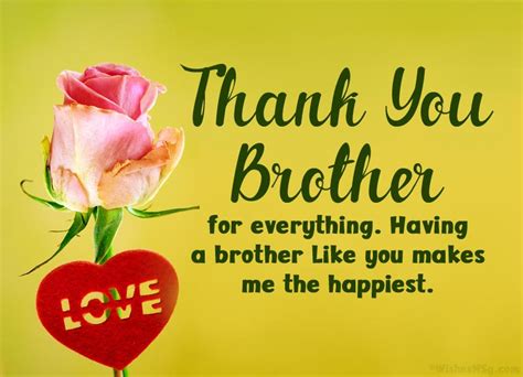 40 Thank You Messages For Brother Wishesmsg Message For Brother
