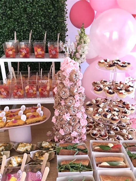 Earn your honors by celebrating with these graduation party food ideas and recipes, including blt macaroni salad, sloppy joe sliders, and more at 14 graduation party ideas. Kara's Party Ideas Pink & Rose Gold Birthday Party | Kara ...