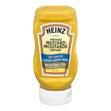 Heinz Yellow Mustard 375ml Walmartca