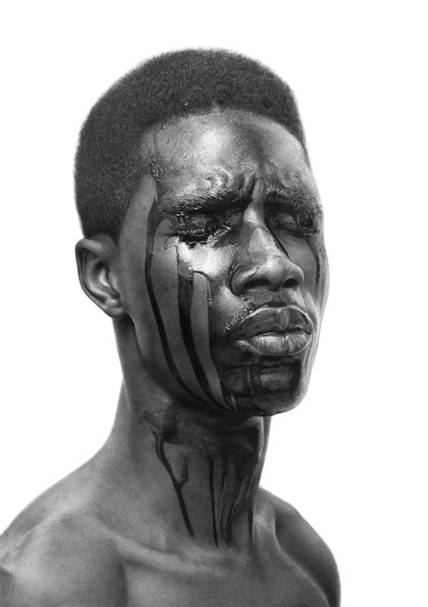 Hyperreliastic Pencil Drawings Of Surreal Portraits Of Black People