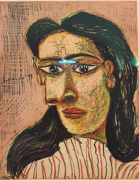 Ritratto Di Dora Maar 1939 Museo Picasso Parigi Retrato Cubista