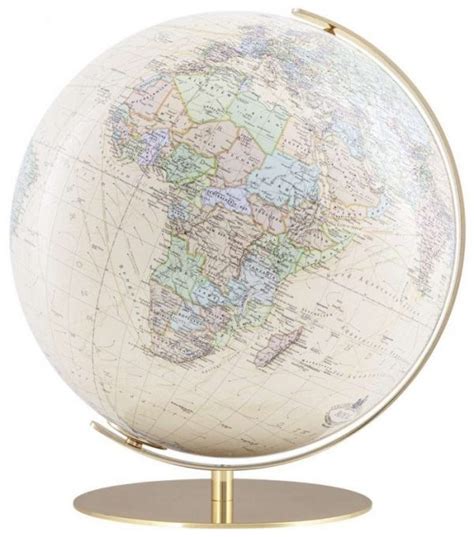 Globe Terrestre Sur Pied Royalmappemonde Sur Pied Doré Mon Atlas