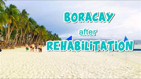 Amazing Boracay Island After Rehabilitation YouTube
