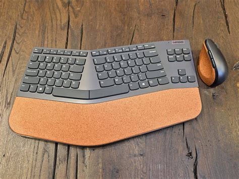 Lenovos New Go Wireless Vertical Mouse And Split Wireless Keyboard Use