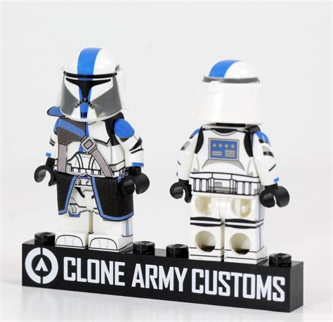 P1 Heavy 501st Clone Minifigure Full Body Custom Printed Cac