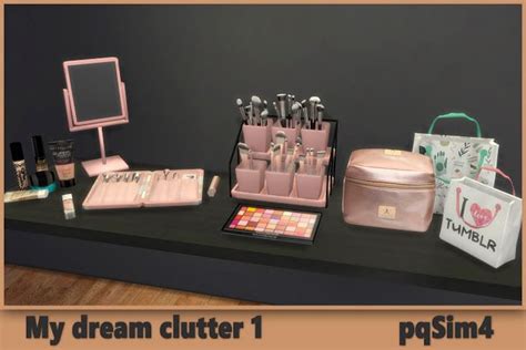 My Dream Clutter 1 The Sims 4 Custom Content En 2021 Sims 4 Mods