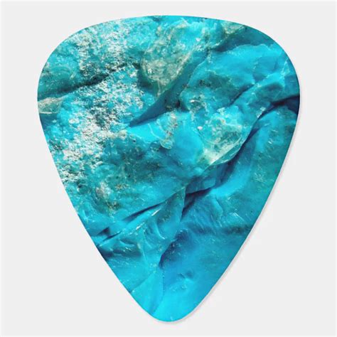 Turquoise Guitar Pick Zazzle