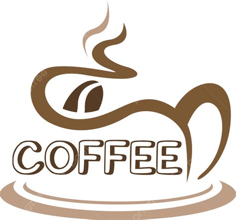 صورة ظلية شعار القهوة خيال قهوة شعار Png والمتجهات للتحميل مجانا