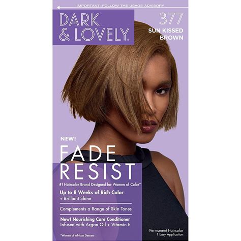 dark and lovely hair color kit sun kissed brown pack of 6