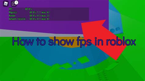How To Show Fps In Any Roblox Game Youtube