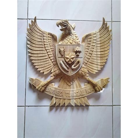 Jual Bisa Cod Garuda Kayu Jati Mentahan Ukuran 40x40 Shopee Indonesia