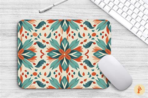 Vintage Bohemian Mouse Pad By Mulew Art Thehungryjpeg