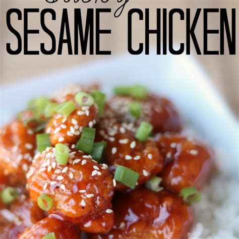 Sticky Sesame Chicken Recipe