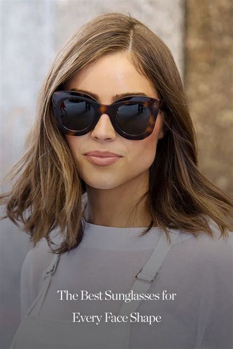 The Best Sunglasses For Every Face Shape Purewow Fashion Face Shape