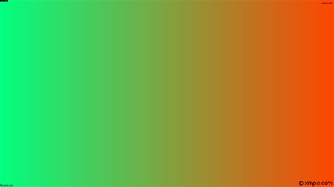 Wallpaper Highlight Orange Green Linear Gradient Ff4500 00ff7f 180° 67
