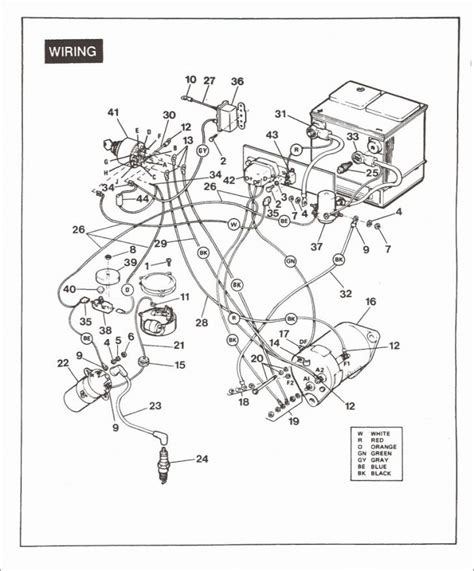 Please download these yamaha golf cart battery wiring diagram by using the download button, or right click selected image, then use save image menu. Yamaha G1 Gas Golf Cart Wiring Diagram Database