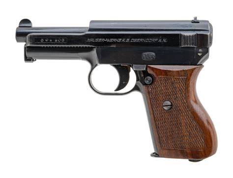 Mauser 1934 Pistol 32 Acp Pr62442