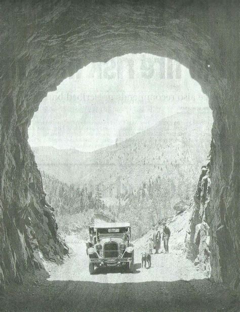Local legend holds that a busload of students (in some tellings. Gold Camp Road, tunnel, 1930s(?)... | Colorado springs, Colorado, Rocky mountains
