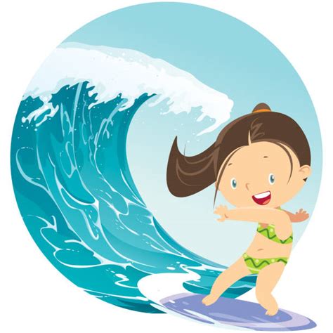 Surfer Girl Illustrations Royalty Free Vector Graphics And Clip Art Istock