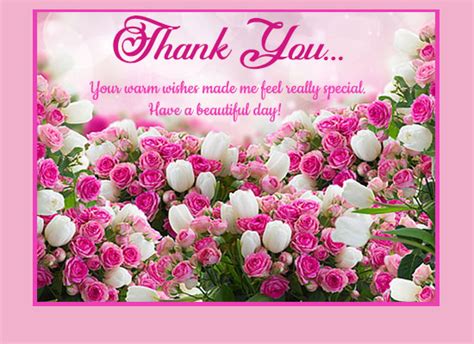 Beautiful Thank You Card Free Thank You Ecards Greeting