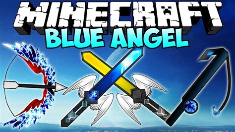Minecraft Texture Pack Blue Angel Pvp Pack Resource Pack Minecraft