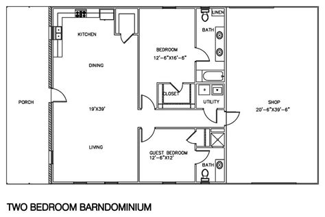 20 Lovely 40x40 Shop Plans With Living Quarters