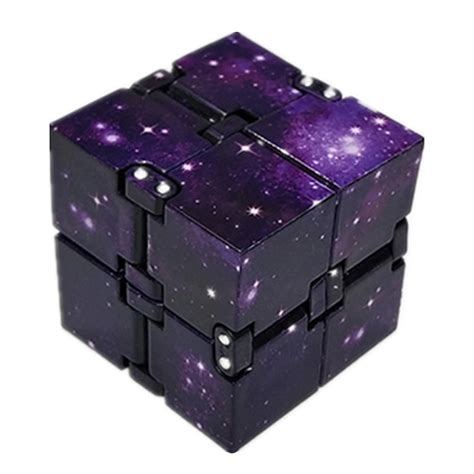 Speed Cube 3d Puzzle Game Infinite Folding Cube Stress Fidget Toys For