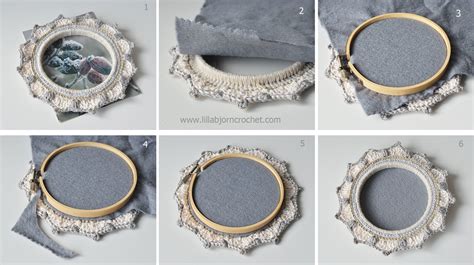 How To Turn Embroidery Hoops Into Photo Frames Tutorial Lillabjörns