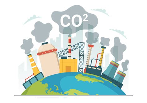 Premium Carbon Dioxide Illustration Pack From Industry Illustrations