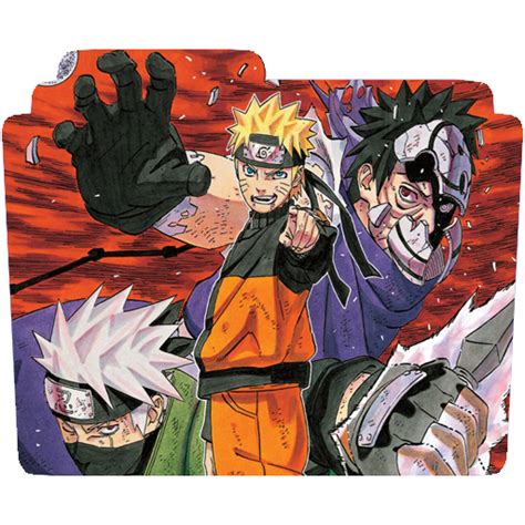 Naruto Manga Volume 63 Cover Icon Folder By Saku434 On Deviantart