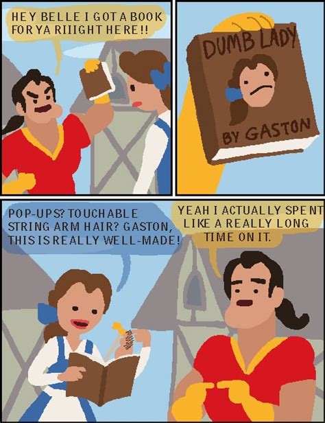 Beauty And The Beast Funny Disney Princess Comics On Tumblr