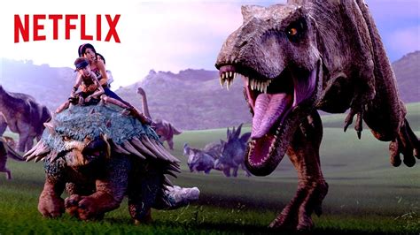 Dino Stampede Jurassic World Camp Cretaceous Netflix After School