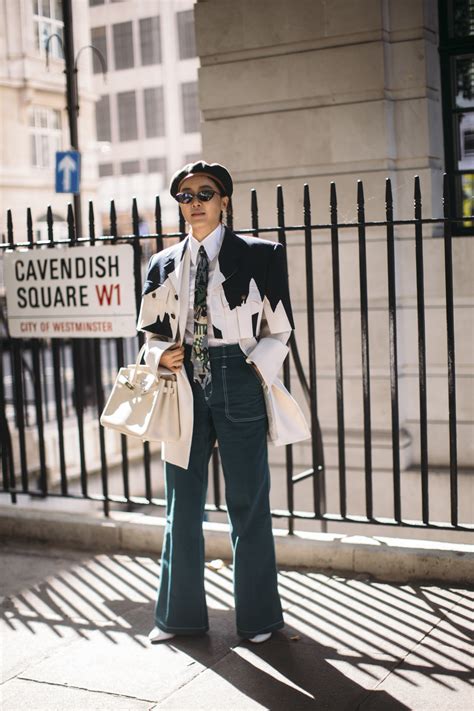The Best Street Style From London Fashion Week Spring 2023 Who What Wear Uk