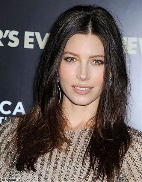 Jessica Biel Cheveux Les People Passent Au Brun Elle